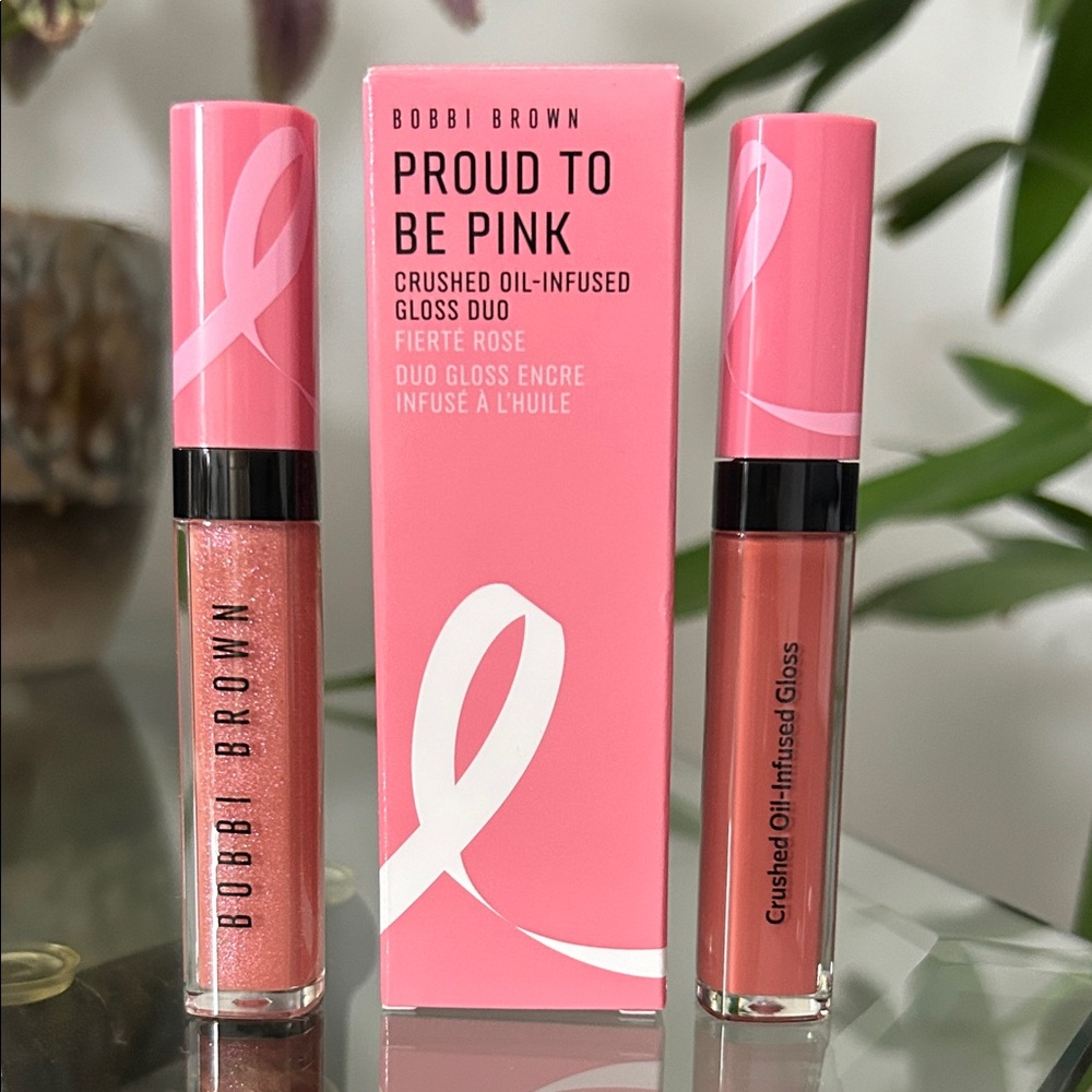 Bobbi Brown Proud to be Pink Crushed Oil Infused Gloss Duo - Limited Edition
